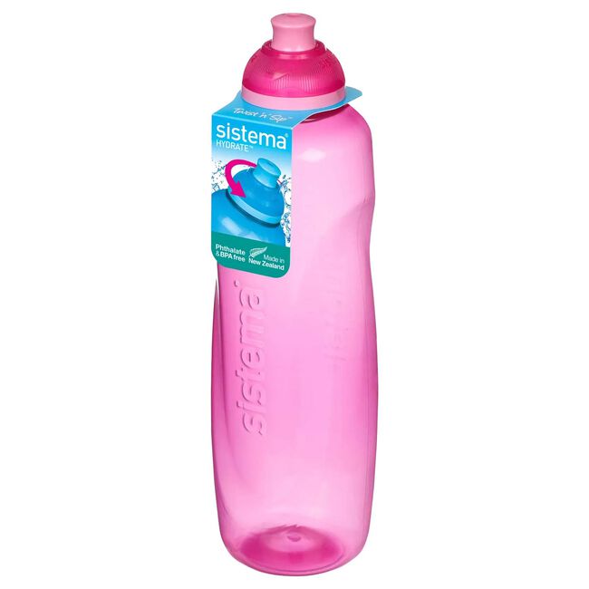 Sistema Twist'N'Sip Helix 600ml Water Bottle