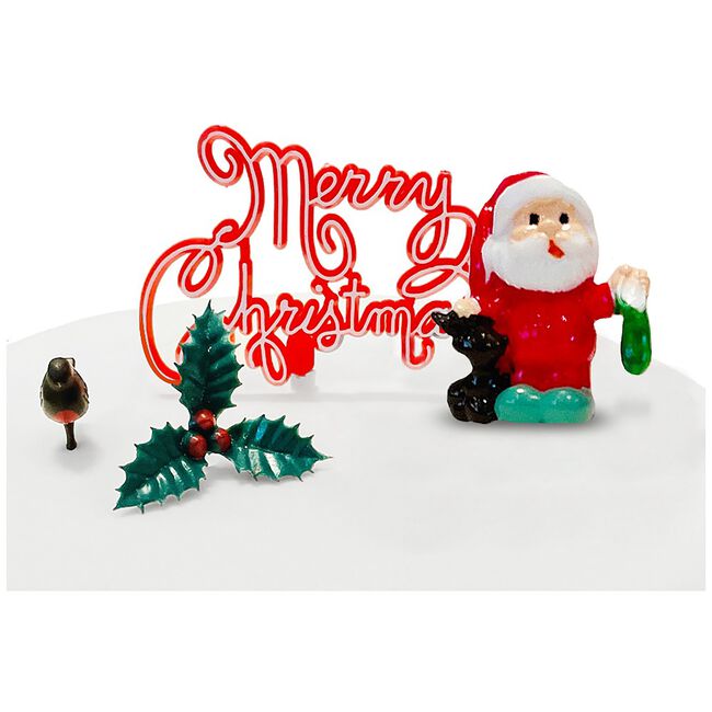 Nostalgic Magical Santa Cake Decorating Kit
