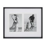 5x7" REINE BLACK Wood Bevelled Frame