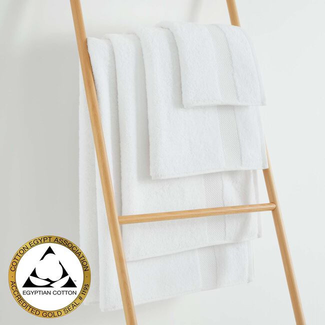 EGYPTIAN COTTON WHITE Bath Sheet