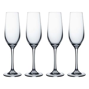 Selected Kings 200ml 4Pk Flute Glasses