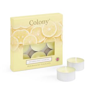 Colony 9 Scented Tea Lights - Sparkling Lemon