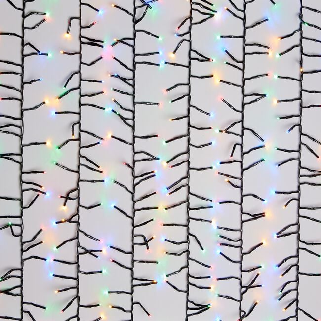 100 MULTICOLOUR Led Cluster Lights