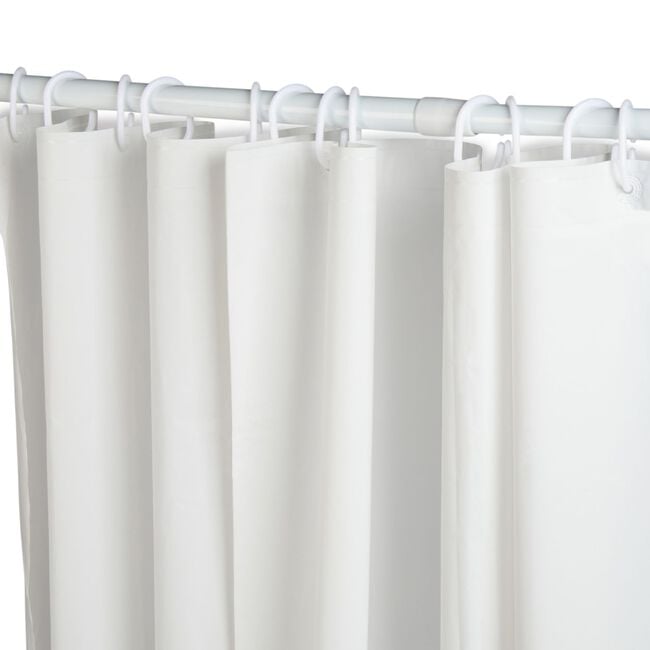 BELDRAY ANTIBAC PEVA LIGHT GREY Shower Curtain