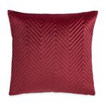 TRIANGLE STITCH MARSALA 45X45 Cushion