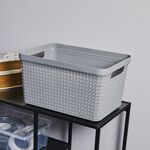 Ezy Mode Basket Stone Grey 17.3L