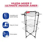 Vileda Mixer 3 Ultimate Tower Airer - 30m