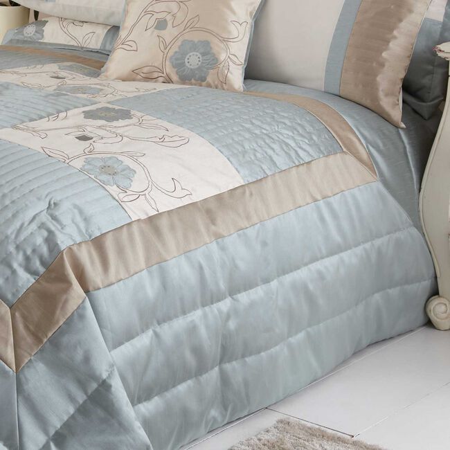 Nicole Day Alicia Bedspread 240cm x 260cm - Teal