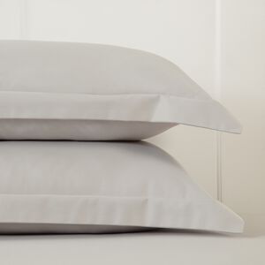 OXFORD PILLOWCASE PAIR 400 Threadcount Bamboo/Cotton Silver