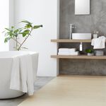 EGYPTIAN COTTON WHITE Bath Sheet