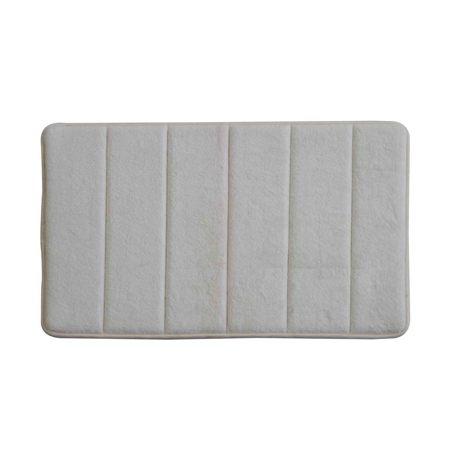 Memory Foam Bath Mat Cream 40cm x 60cm Home Store + More