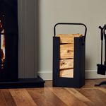 Silverflame Briquette Holder - Black