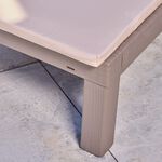 Foldable Sun Lounger With Cushion