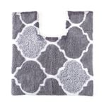 Trellis Grey Pedestal Mat 50cm x 50cm