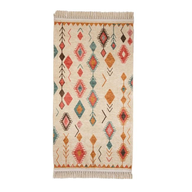 CASHLAINN MULTI 80x150cm Washable Rug 