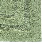 COTTON BORDER SAGE 50x80 Bath Mat