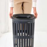 Brabantia Collect-It Laundry Basket 55L Black