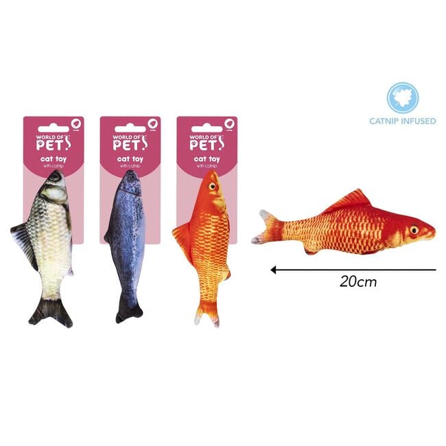 Soft Fish Cat Toy