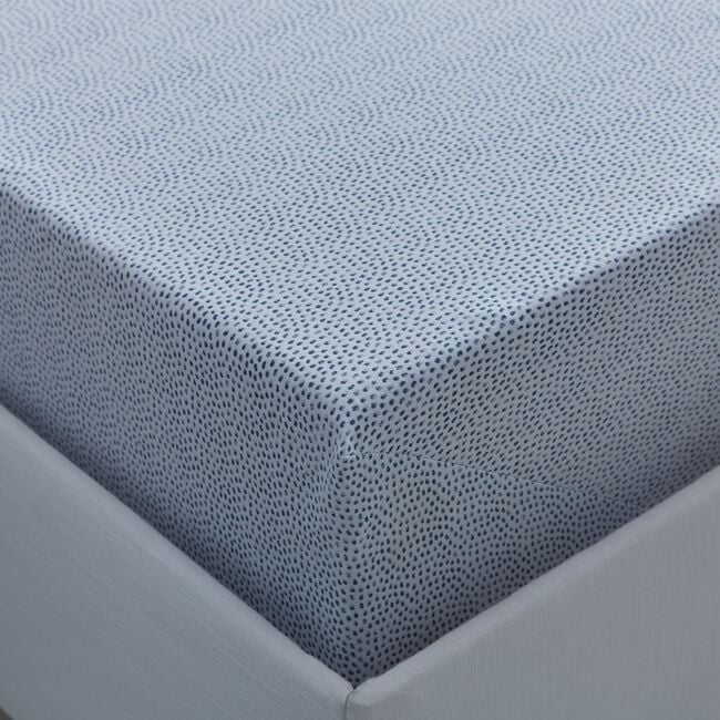 SHILOH BLUE Single Fitted Sheet