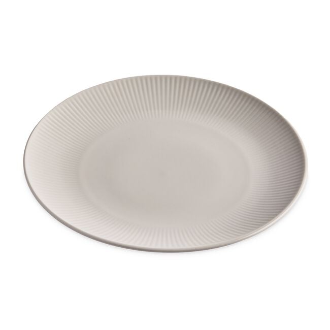 Abney & Croft Embossed Ribbed 16 Piece Dinner Set