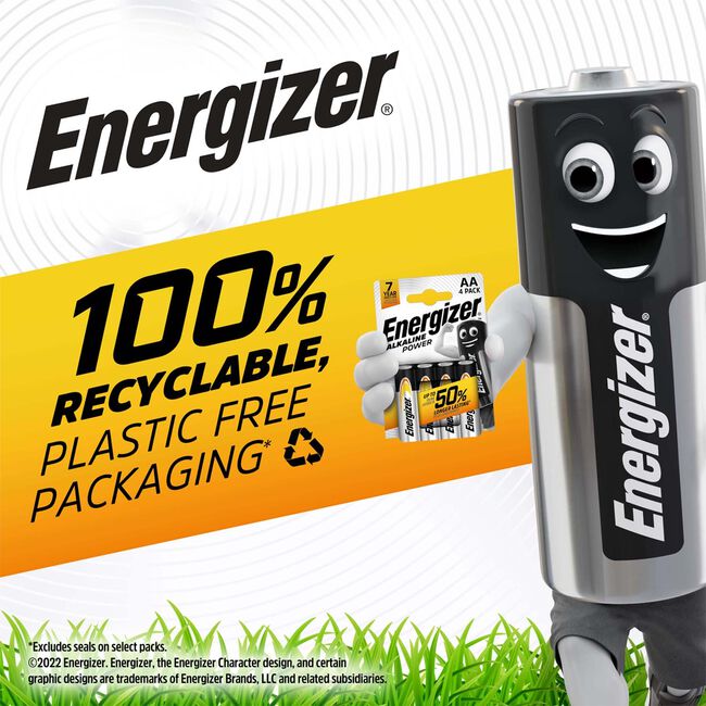 Energizer Alkaline Power C Batteries - 2 Pack