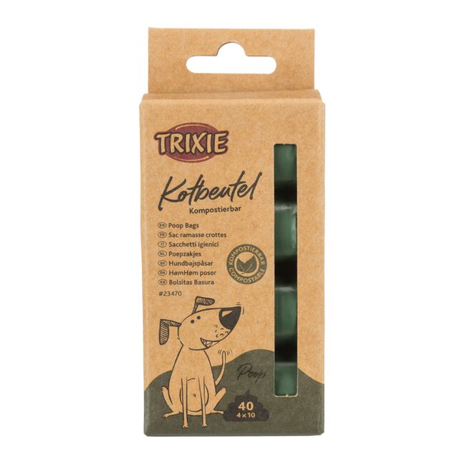 Biodegradable Dog Poop Bags - 4 Rolls