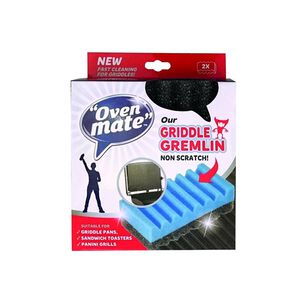 Oven Mate Griddle Gremlin Non-Scratch Sponge 2PK