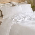 YARD SINGLE DUVET COVER Lark White