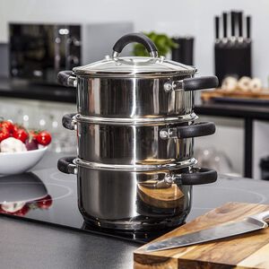 Tower 18cm 3 Tier Steamer
