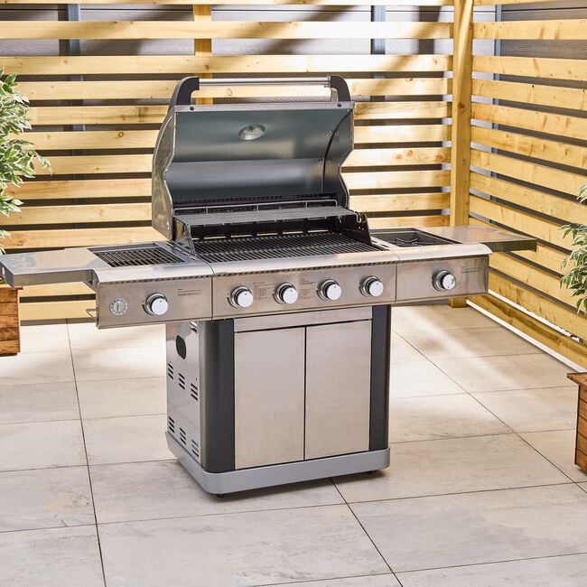 Master Cook Platinum 600 6 Burner Gas BBQ