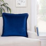 ELLEN FRINGE NAVY 45x45 Cushion
