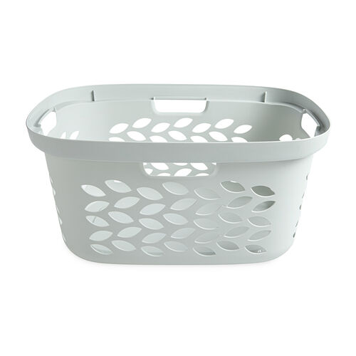 Ezy Storage Fleur Laundry Basket 63L - Pistachio