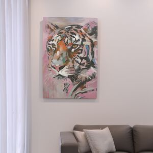 Vibrant Tiger Canvas - 60cm x 90cm