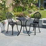 Forio Aluminium 3 Piece Bistro Set