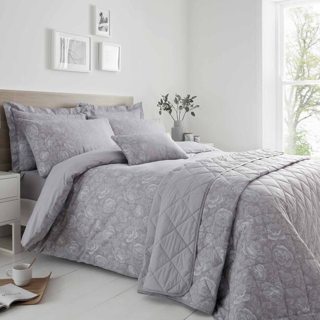 SINGLE DUVET COVER Roisin Grey