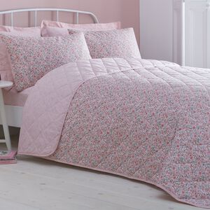 Nina Bedspread 200cm x 220cm - Blush