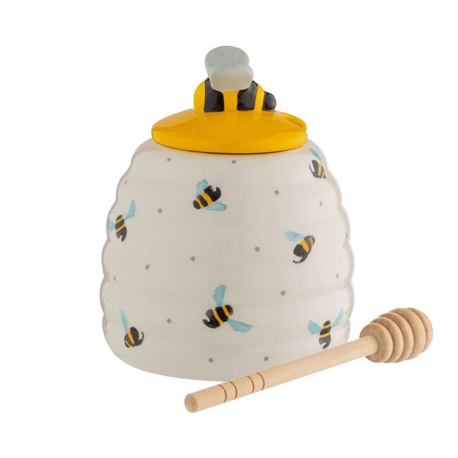Price & Kensington Sweet Bee Honey Pot & Drizzler 