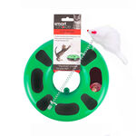 Jingle Ball Chase With Mouse Cat Toy - Assorted