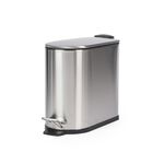 BELDRAY 5L D SHAPE STAINLESS STEEL Soft Close bin