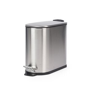 BELDRAY 5L D SHAPE STAINLESS STEEL Soft Close bin