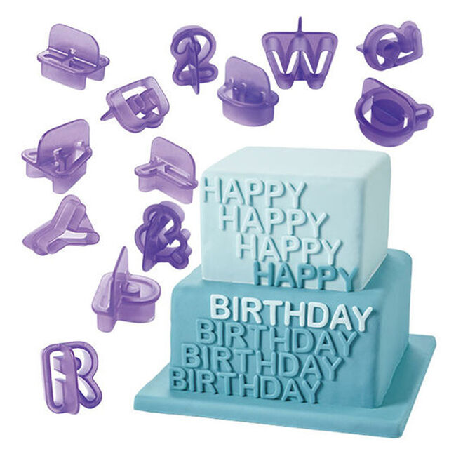 Wilton Alphabet & Number Cut-Outs