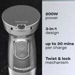 Daewoo Cordless Pro 3 in 1 Blender