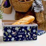 Laura Ashley Elveden Navy Bread Bin