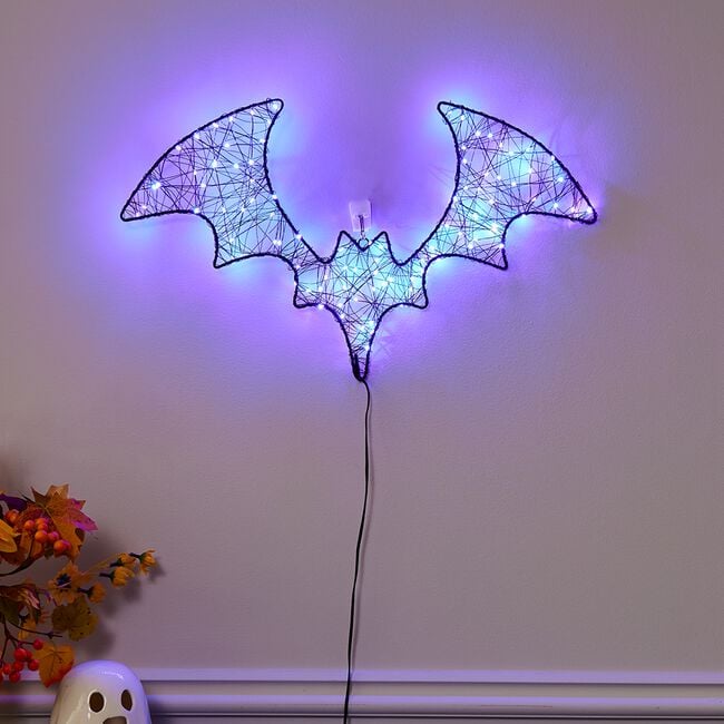 LED Bat Silhouette Light
