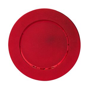 Christmas Red Charger Plate