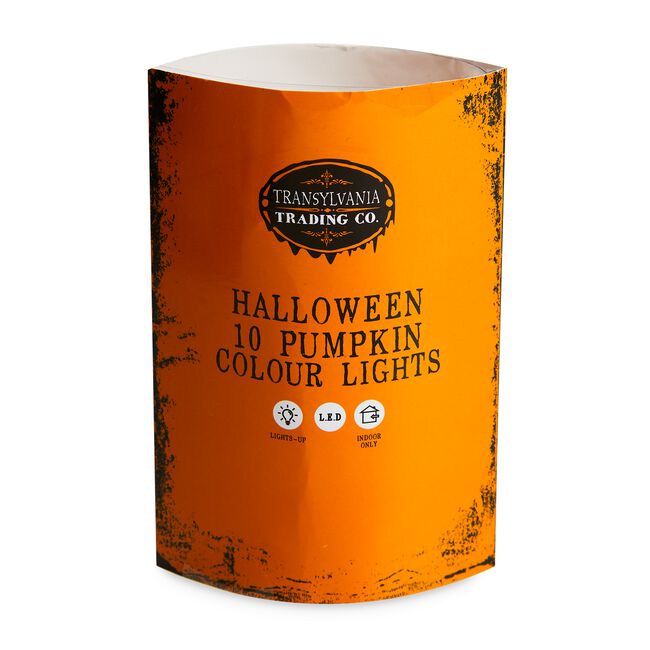 Halloween 10 Pumpkin Colour String Lights