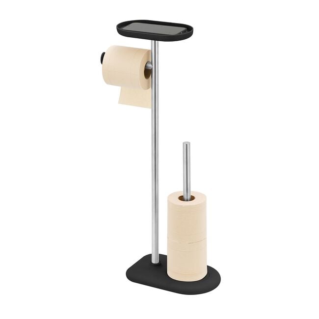 Nordhaus Black Toilet Roll Holder