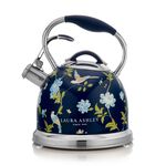 Laura Ashley Elveden Navy Stovetop Kettle