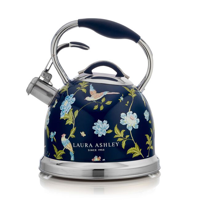 Laura Ashley Elveden Navy Stovetop Kettle