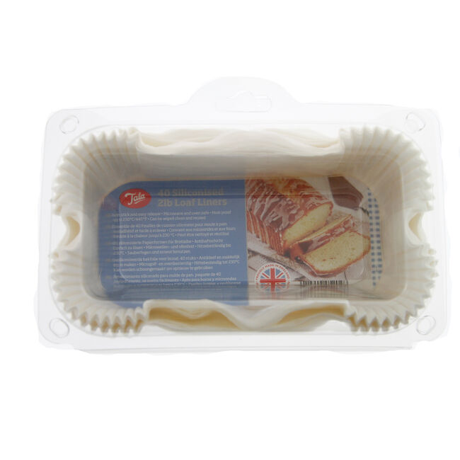 Tala Siliconised Loaf Tin Liners 40 Pack